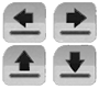 Кнопки для перемещения картинки вверх, вниз, влево и вправо
